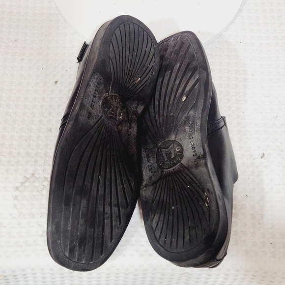 Mephisto Black Leather Lace-Up Shoes Air-Jet Size 11 main image 12
